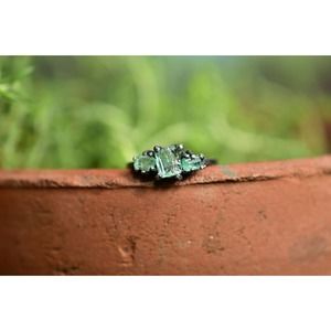 Real Emerald Rings Uncut Emeralds Large Emerald Ring Natural Gemstones